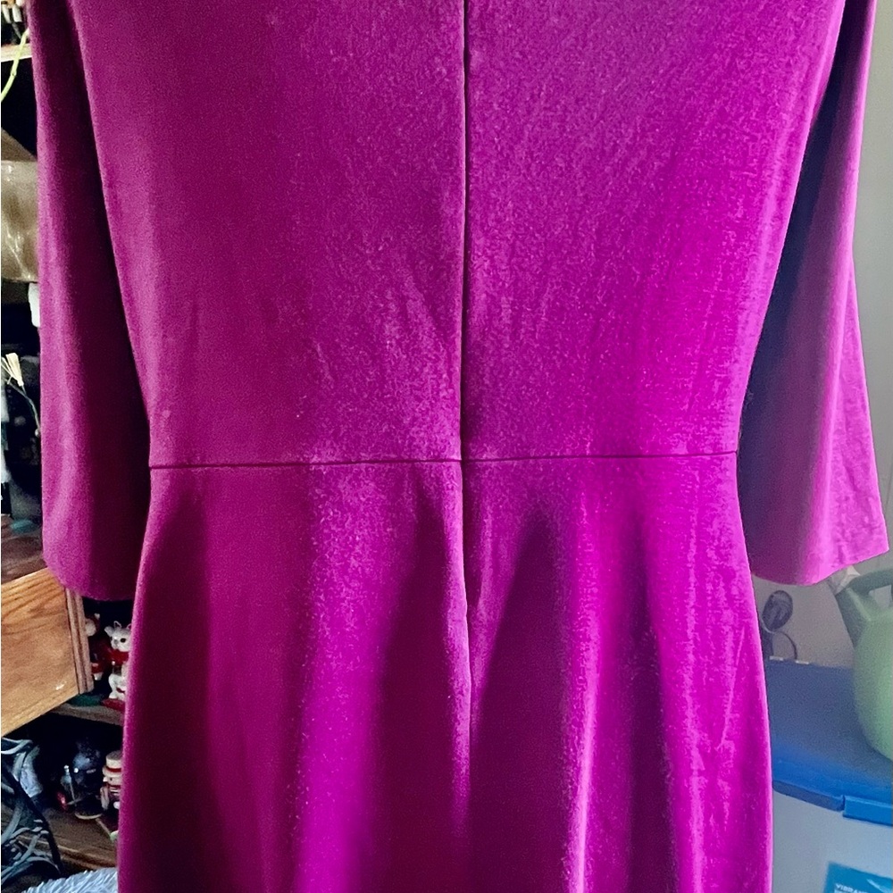 Danny & Nicole Pink Sheath Dress 3/4 Sleeve Cocktail